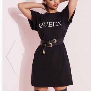 Rebdolls “Queen” T-shirt Dress